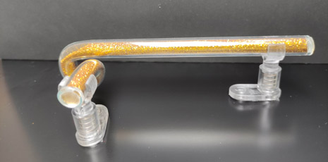 gold filled glass - number 1