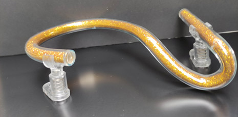 gold filled glass - number 2