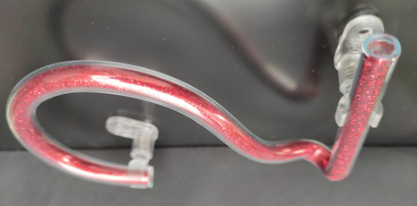red filled glass - number 2