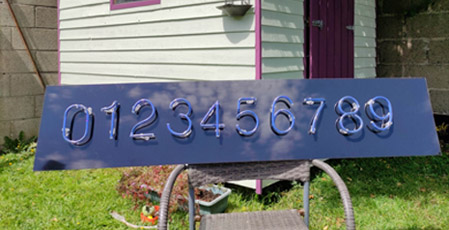 Our fabulous Blue Numbers