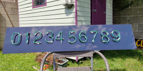 Our fabulous Green Numbers